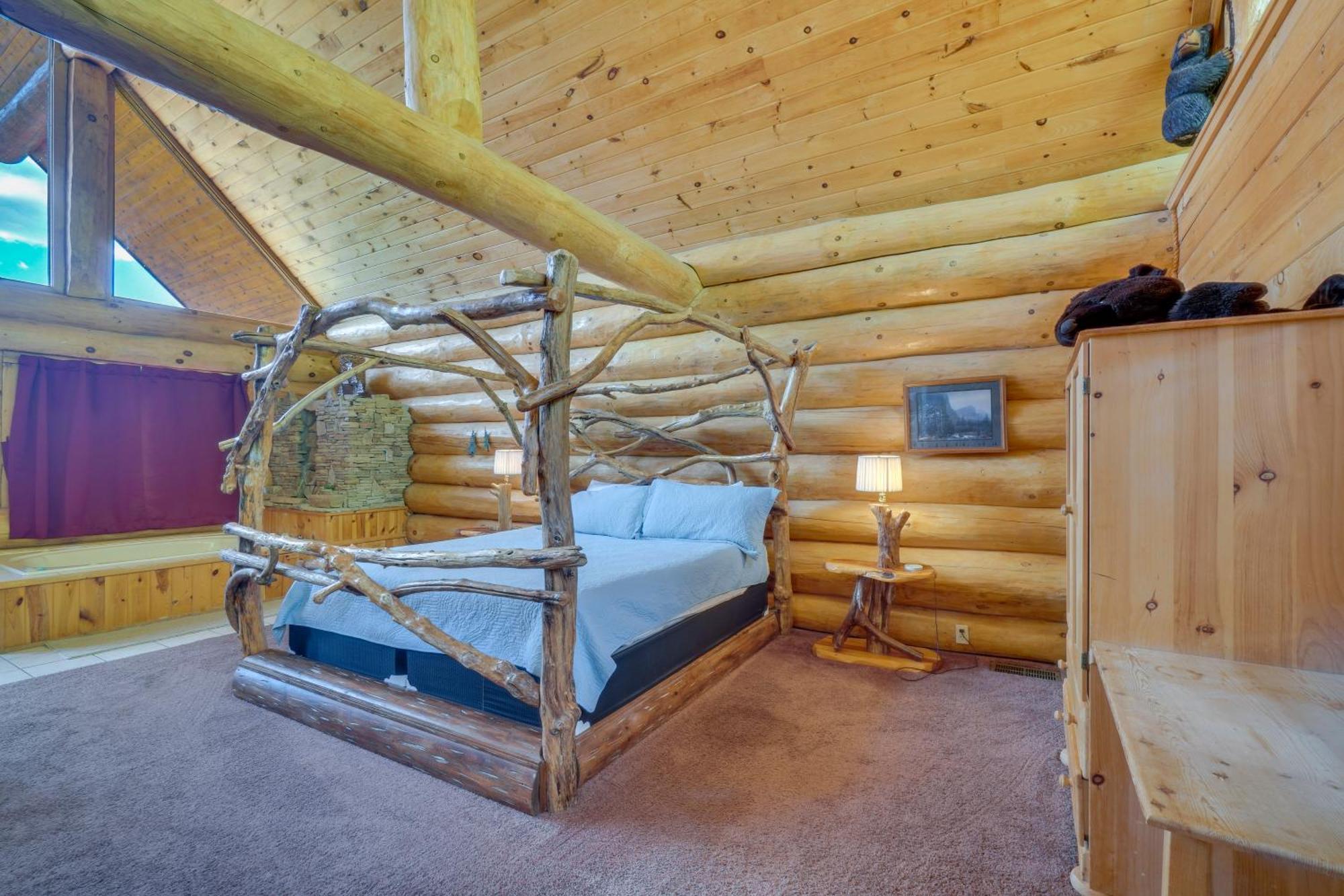 Gatlinburg Cabin With Hot Tub About 11 Miles To Downtown Exteriör bild