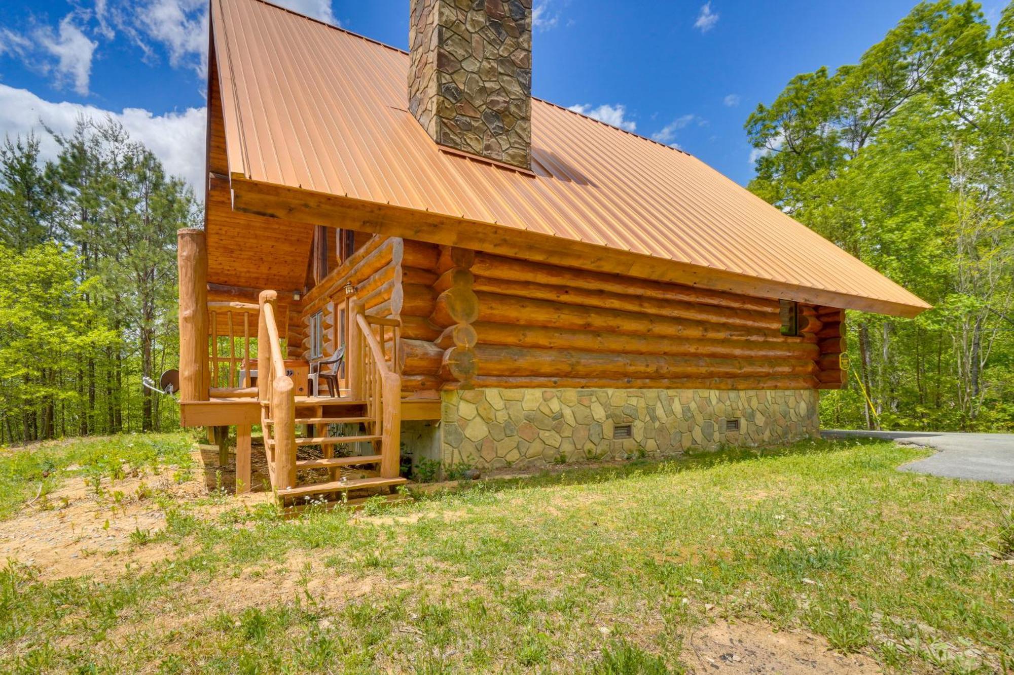 Gatlinburg Cabin With Hot Tub About 11 Miles To Downtown Exteriör bild