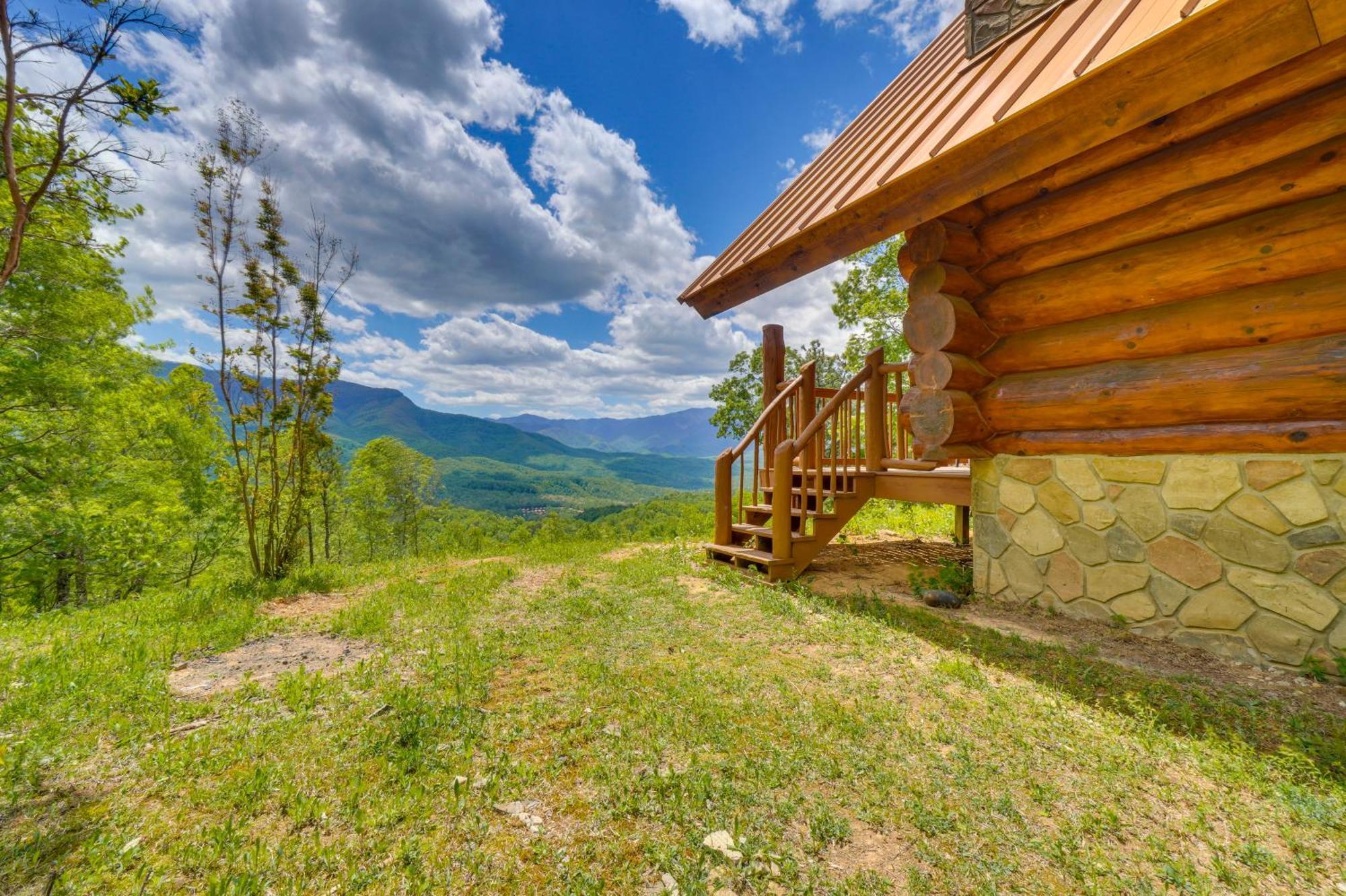 Gatlinburg Cabin With Hot Tub About 11 Miles To Downtown Exteriör bild
